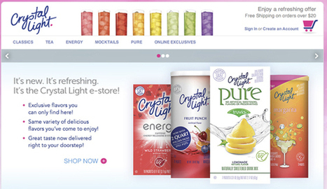 BrandRooming: Crystal Light Launches E-Commerce Site | MarketingHits | Scoop.it