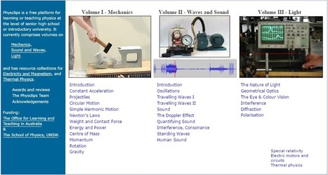 Physics animations and film clips: Physclips. | Teaching during COVID-19 | Scoop.it