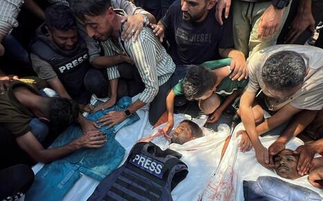 Journalistes tués à Gaza: Reporters sans frontières appelle à mettre fin aux "ciblages" de l'armée israélienne | DocPresseESJ | Scoop.it
