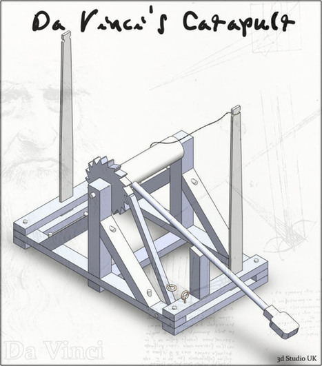 Construye una catapulta Leonardo da Vinci | tecno4 | Scoop.it