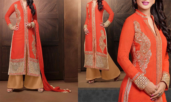 new stylish plazo design