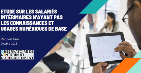 Etude sur les salari&eacute;s int&eacute;rimaires n'ayant pas les connaissance et usages num&eacute;riques de base/&nbsp;Observatoire de l'Int&eacute;rim et du Recrutement | Comp&eacute;tences de base, illettrisme, inclusion num&eacute;rique... | Scoop.it