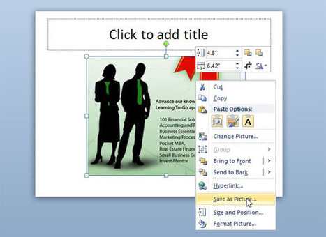 Save As Picture in PowerPoint 2010 | PowerPoint Presentation | PowerPoint presentations and PPT templates | Scoop.it