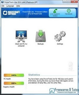 PowerTools Lite 2011 : un logiciel gratuit pour nettoyer votre ordinateur | Technologie Au Quotidien | Scoop.it