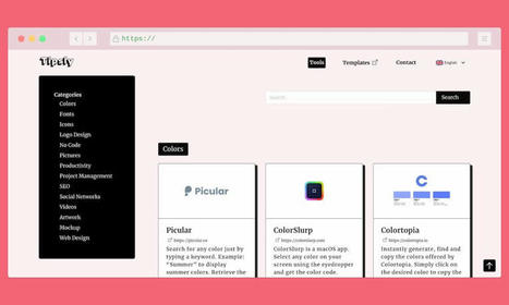 Tipsly: más de 100 herramientas gratuitas para creativos.  | Recursos, Servicios y Herramientas de la Web 2.0 en pequeñas dosis. | Scoop.it