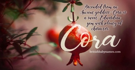 Name of the Week: Cora | Name News | Scoop.it