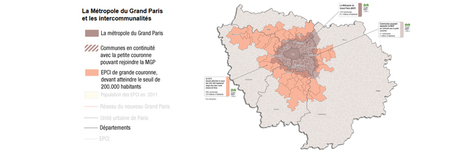 La m&eacute;tropole du Grand ParisUne nouvelle gouvernance IAU-IdF | Urbanisme - Am&eacute;nagement | Scoop.it