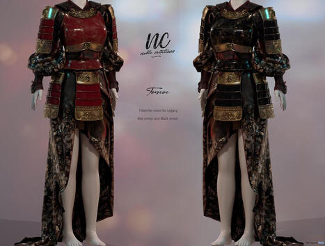 New Release: Tomoe Armor by Noble Creations | Teleport Hub - Second Life New Releases | Second Life Freebies | Scoop.it