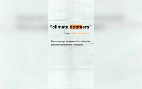 Climate doomers : qui sont ces jeunes qui baissent les bras face à l’urgence climatique ? Novethic | Biodiversité | Scoop.it