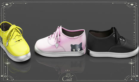 Sienna Sneakers With HUD January 2022 Group Gift by CULT | Teleport Hub - Second Life Freebies | Second Life Freebies | Scoop.it