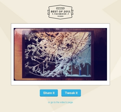 Animoto lets you share your story through Facebook pictures | Latest Social Media News | Scoop.it