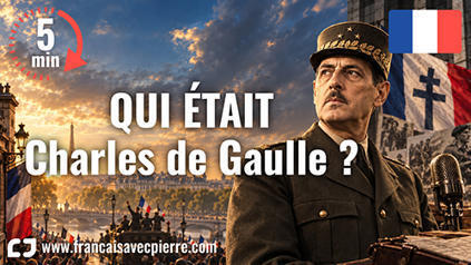 Qui &eacute;tait Charles de Gaulle ? &ndash; 5 minutes de fran&ccedil;ais | FLE C&Ocirc;T&Eacute; COURS | Scoop.it
