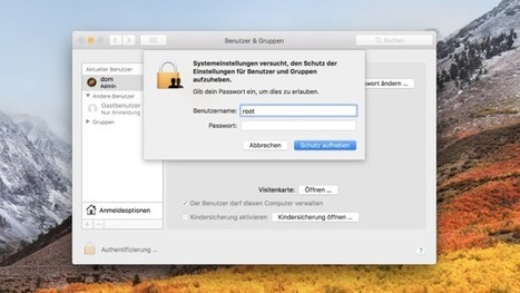 Schwere Sicherheitslücke in macOS gefunden: Apple vergisst Passwort-Abfrage - so können Sie sich schützen | #Apple #CyberSecurity #Awareness #NobodyIsPerfect #Naivety | Apple, Mac, MacOS, iOS4, iPad, iPhone and (in)security... | Scoop.it
