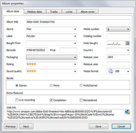 Manage your (physical) music collection | Le Top des Applications Web et Logiciels Gratuits | Scoop.it