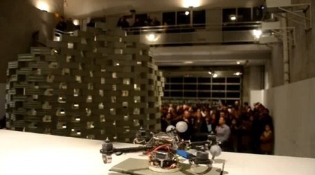 Video update: Flying robots build a 6-meter tower | Amazing Science | Scoop.it