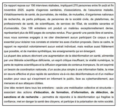 🔷 L'&eacute;quipe VLS se f&eacute;licite d'avoir &eacute;t&eacute; invit&eacute;e &agrave; participer &agrave; la constitution du rapport sur la d&eacute;sinformation en sant&eacute; confi&eacute; &agrave; Mathieu Molimard, Dominique Costagliola et Herv&eacute; Maisonneuve remis... | H&eacute;sitations Vaccinales: Observatoire HESIVAXs | Scoop.it