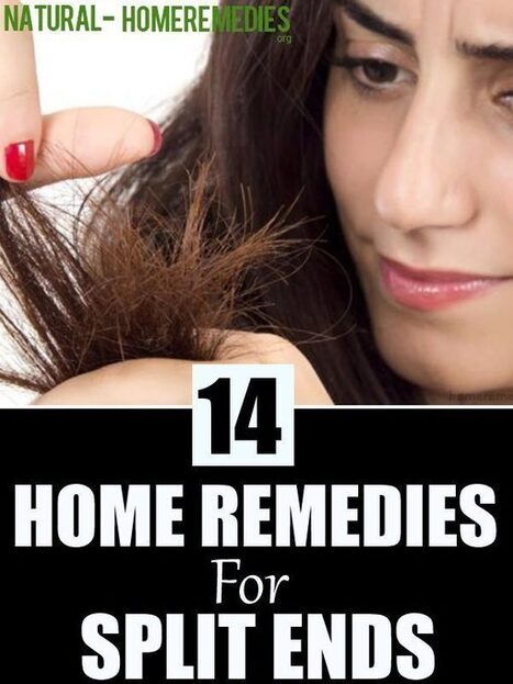 14 Home Remedies For Split Ends My Post Sc