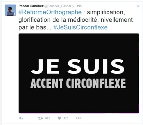 End of the circumflex? Changes in French spelling cause uproar | Cultural Geography | Scoop.it