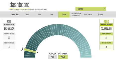 World Population Data Sheet | Journalisme graphique | Scoop.it