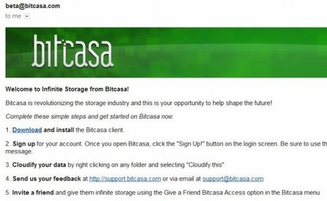 Ya podemos probar Bitcasa, el servicio de almacenamiento infinito de datos | Web 2.0 for juandoming | Scoop.it