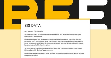 BIG DATA in Luxembourg | Meinungsumfrage | #Privacy  | Luxembourg (Europe) | Scoop.it