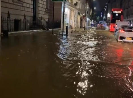 London flooding hits roads and causes Tube closures - The Independent | Operation Deimos | Scoop.it