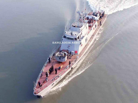 Bangladesh : la Marine se fait livrer un 2&egrave;me patrouilleur c&ocirc;tier (Surma) fabriqu&eacute; localement &agrave; Khulna | Newsletter navale | Scoop.it