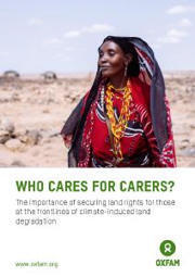 Who Cares for Carers? The importance of securing land rights for those at the frontlines of climate-induced land degradation | Women and Gender Studies | Scoop.it