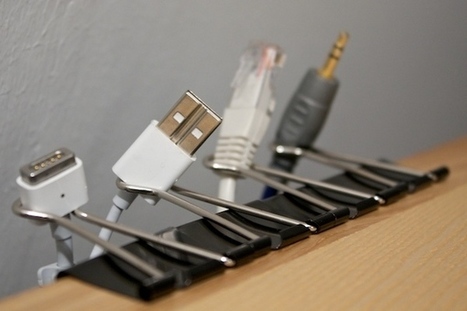 6 Life-Changing Uses for Binder Clips | 1001 Creative ideas ! | Scoop.it