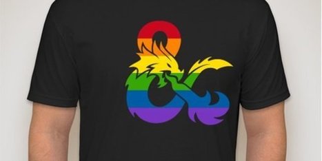 dungeons and dragons pride shirt