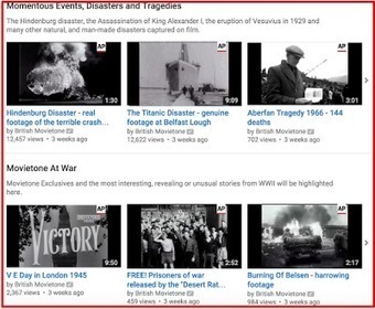 A Treasure Trove of Historical Footage Is Now Provided for Free on YouTube  (17,000 hours of footage from AP) | iGeneration - 21st Century Education (Pedagogy & Digital Innovation) | Scoop.it
