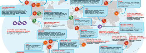[infographie] Climat : record de chaleur encore battu en 2016 | Biodiversité | Scoop.it