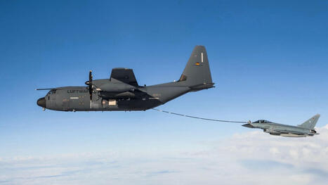 German KC-130J Refuels Eurofighter Typhoons for the First Time | DEFENSE NEWS | Scoop.it