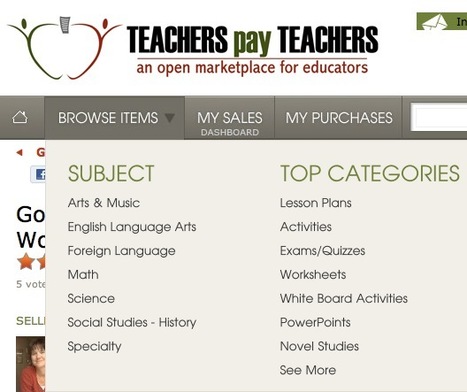 The Open Marketplace for Guides, Tutorials and Lesson Plans: TeachersPayTeachers | Latest Social Media News | Scoop.it