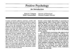 Positive Psychology Articles - a topical Collection | Psicología Positiva,Felicidad y Bienestar. Positive Psychology,Happiness & Well-being | Scoop.it