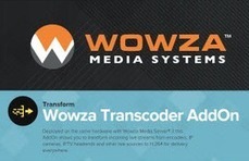 Wowza Transcoder AddOn test report | Video Breakthroughs | Scoop.it