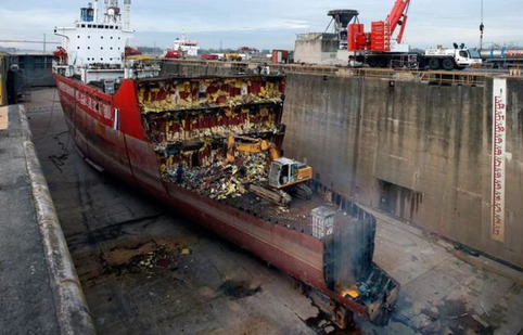 Recyclage de navires - 3 chantiers français agréés, dont Gardet et de Bezenac au Havre | Veille territoriale AURH | Scoop.it