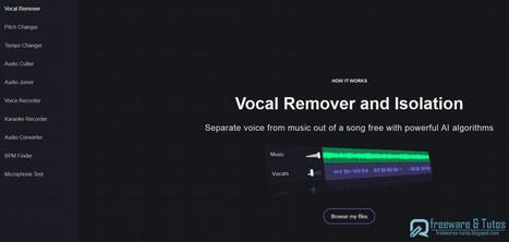 Vocal Remover : un outil gratuit pour séparer et extraire les parties vocales et instrumentales des chansons | Logiciel Gratuit Licence Gratuite | Scoop.it