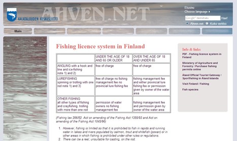 Fishing licence system in Finland | Hobby, LifeStyle and much more... (multilingual: EN, FR, DE) | Scoop.it