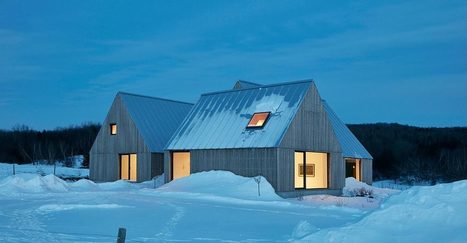 [Inspiration] Une maison bois canadienne en 3 volumes communicants | Build Green, pour un habitat écologique | Scoop.it