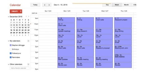 Master Your Time: 5 Daily Scheduling Methods to Bring More Focus to Your Day by Stephen Altrogge | ED 262 Research, Reference & Resource Skills | Scoop.it