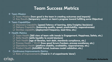 Team Success Metrics | Devops for Growth | Scoop.it