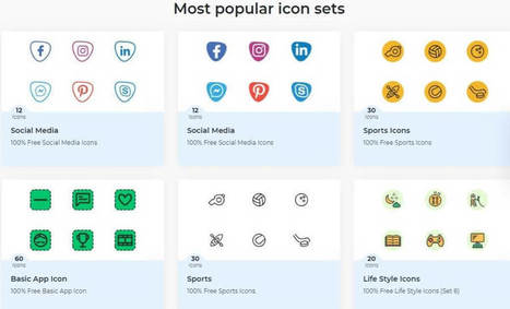 Iconos gratis para descargar y usar en nuestros proyectos | TIC & Educación | Scoop.it