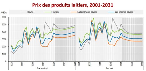 OCDE – FAO : Perspectives agricoles 2022-2031 – Lait & produits laitiers | Lait de Normandie... et d'ailleurs | Scoop.it