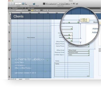 Flexible design tools | FileMaker Platform Overview | Learning Claris FileMaker | Scoop.it
