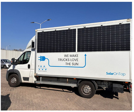 Les panneaux solaires sur les camions peu efficaces | Logistique - Transport | Scoop.it