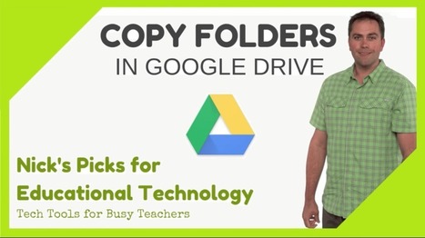 Copy Folders & Subfolders add on for Google Drive to save time - via @NFLaFave | Distance Learning, mLearning, Digital Education, Technology | Scoop.it