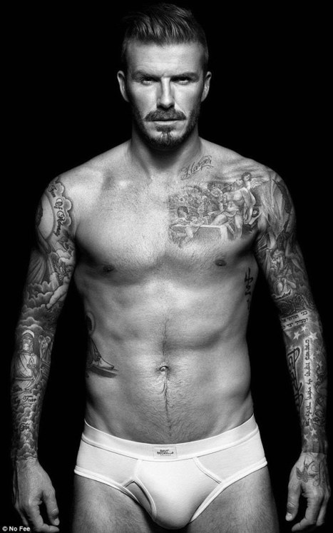 Beckham in his pants: How 'hunkvertising' puts men under pressure | consumer psychology | Scoop.it