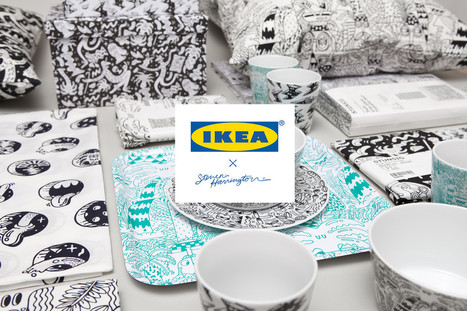 Artist Steven Harrington Launches New Collection for IKEA | BUY WEGOVY | Scoop.it
