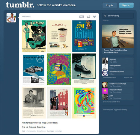 When Content Meets Community: Brands on Tumblr | Sparksheet | Public Relations & Social Marketing Insight | Scoop.it